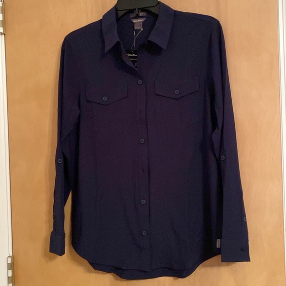 Eddie Bauer NWT Women’s Departure Blouse - Size Small - Picture 1 of 7